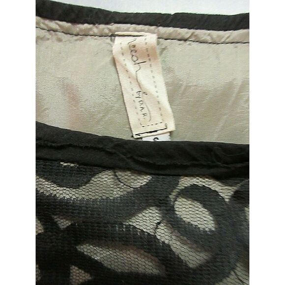 NEESH BY D.A.R. DRESS LACE OVERLAY & PEEK-A-BOO SLIP SIZE SMALL - Picture 7 of 7